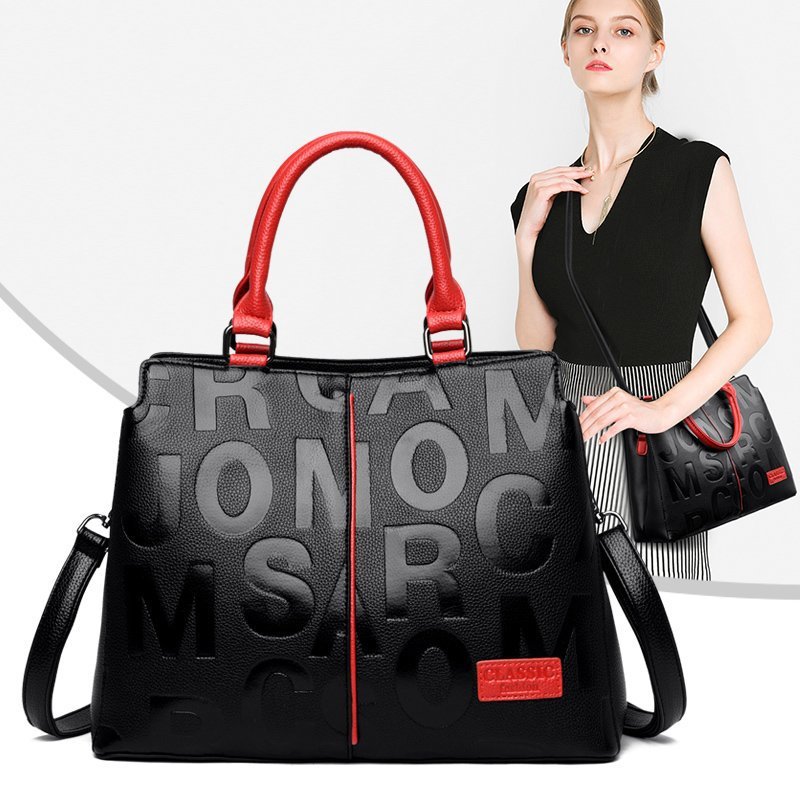 Monogram Shoulder Bag in everyday use