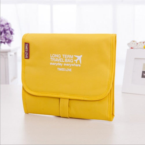 Foldable 3-in-1 Toiletry Organizer