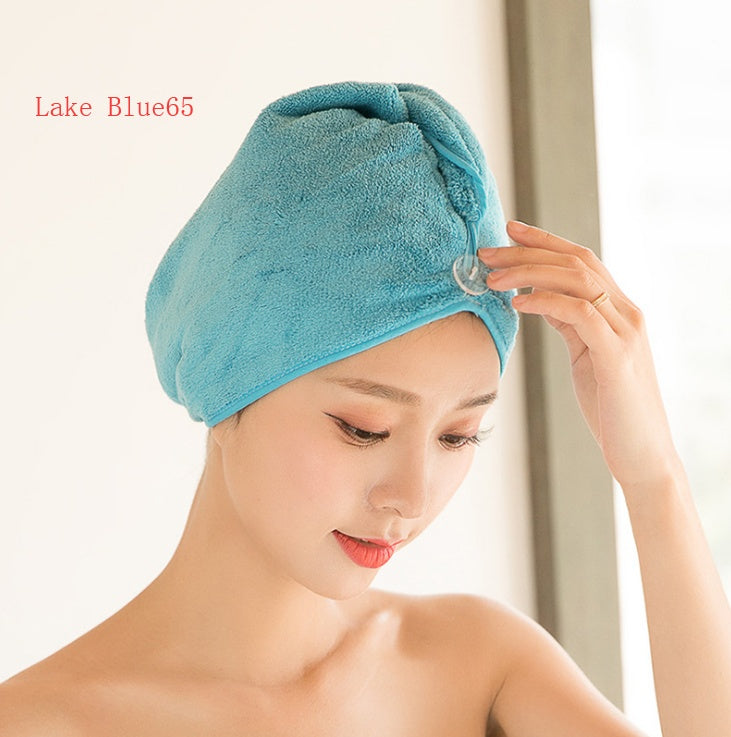 Microfiber Hair Wrap Towel Cap