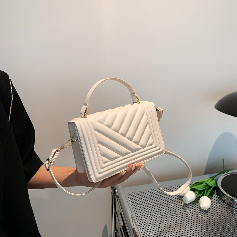 Quilted Chain Crossbody Bag