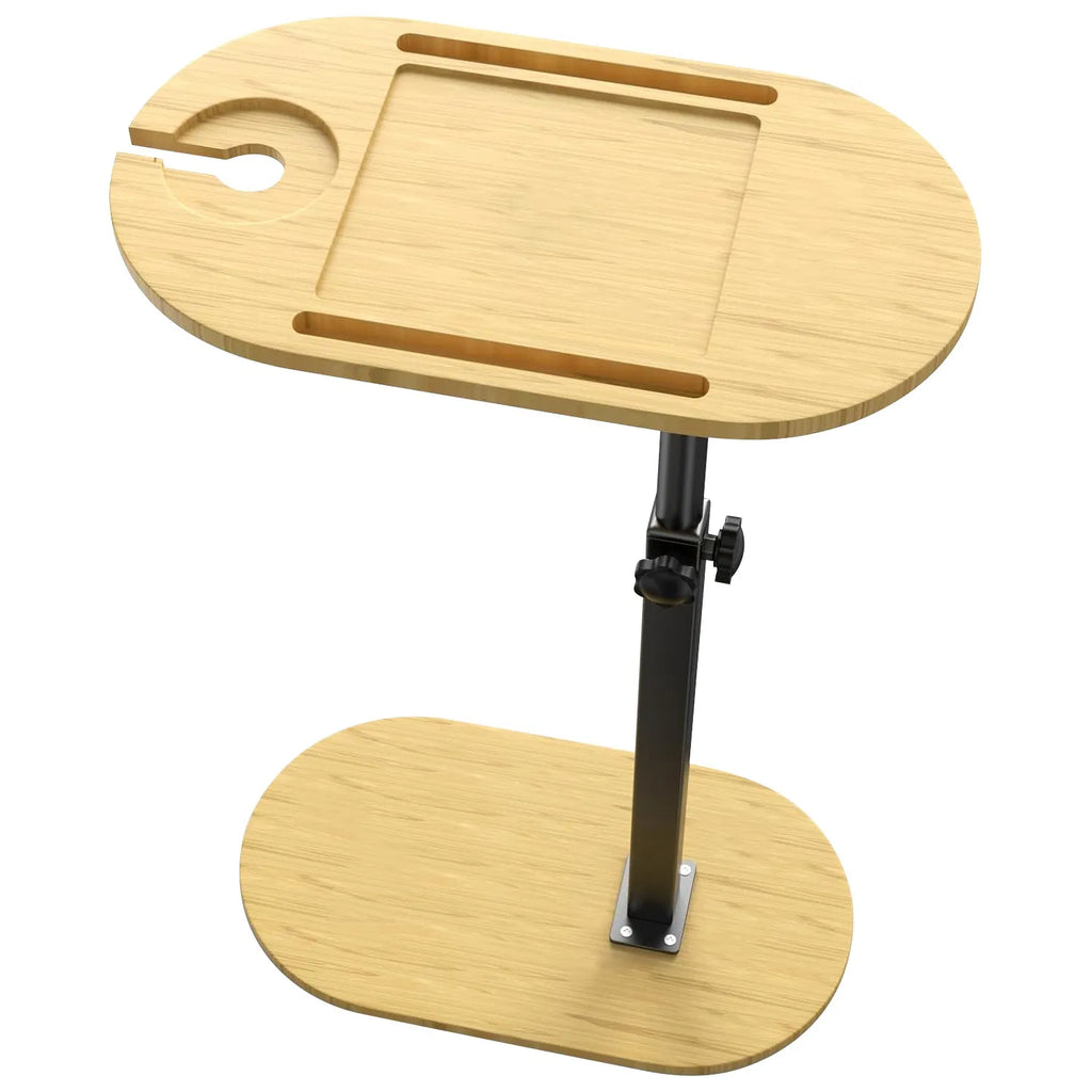 Freestanding Bamboo Bath Tray Table