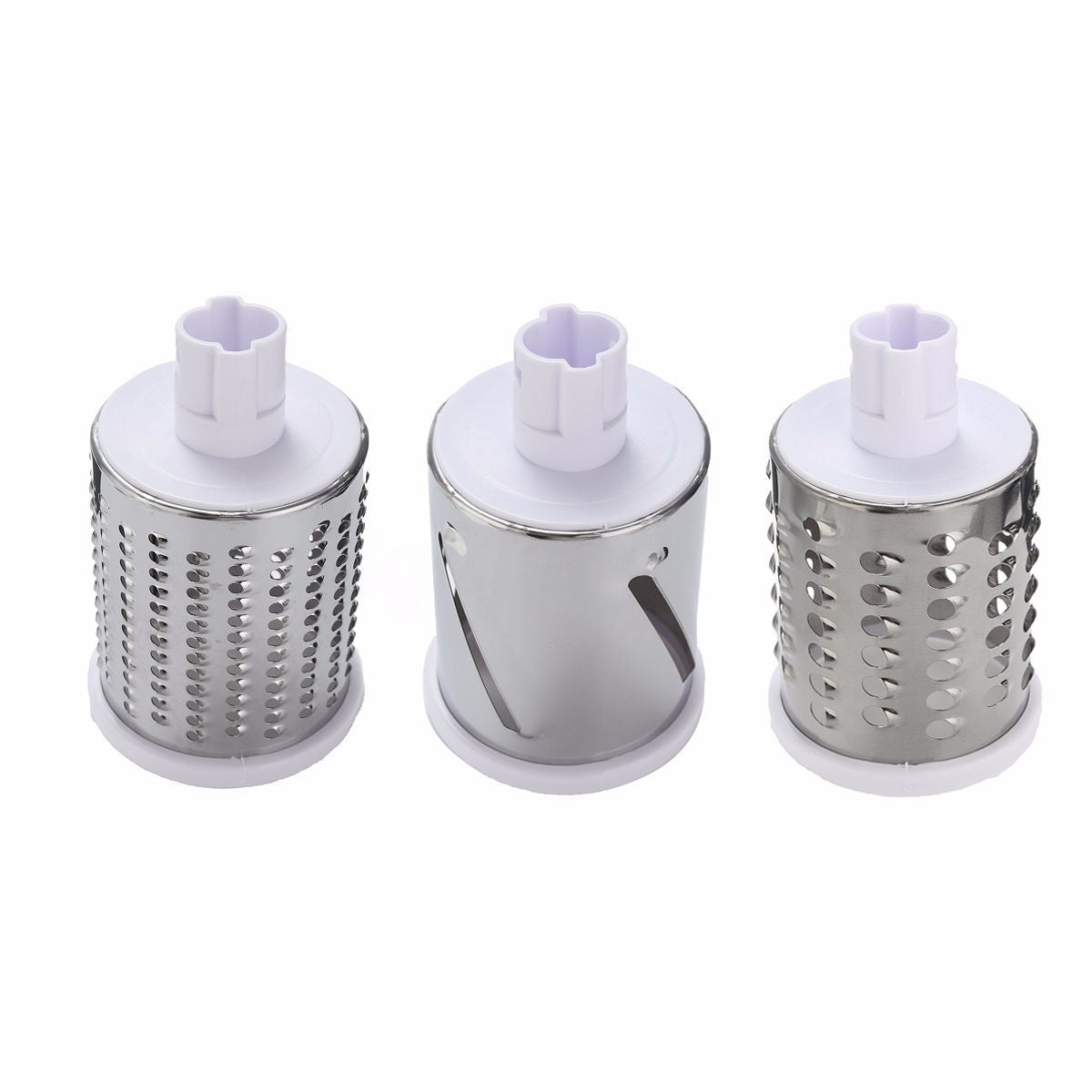 Manual Rotary Vegetable Slicer with Three Drums