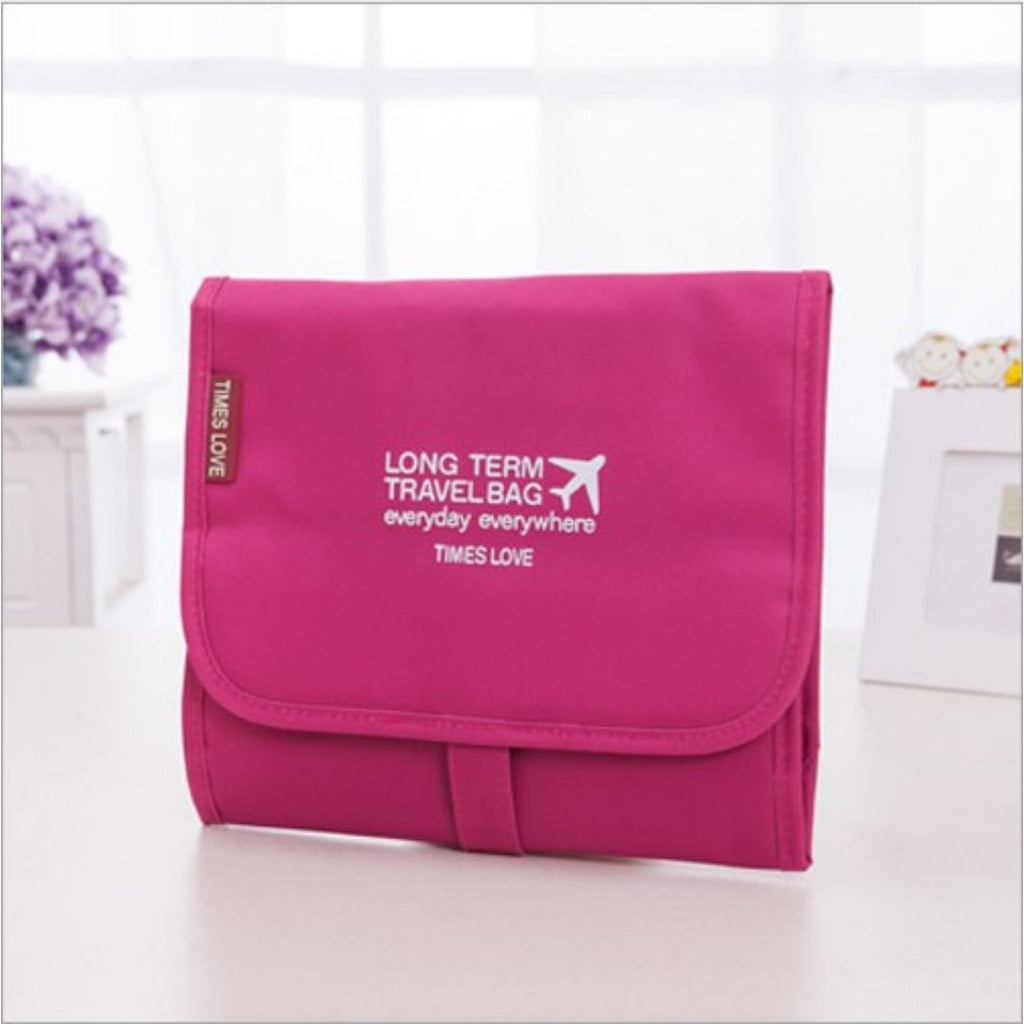 Foldable 3-in-1 Toiletry Organizer