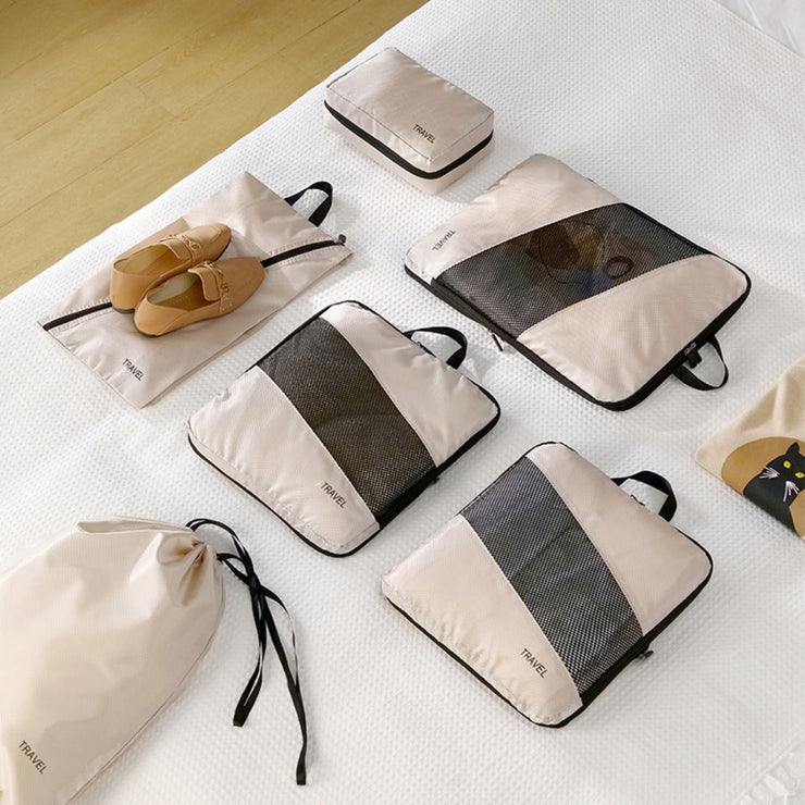 Travel Packing Bag Set, 6 Pieces