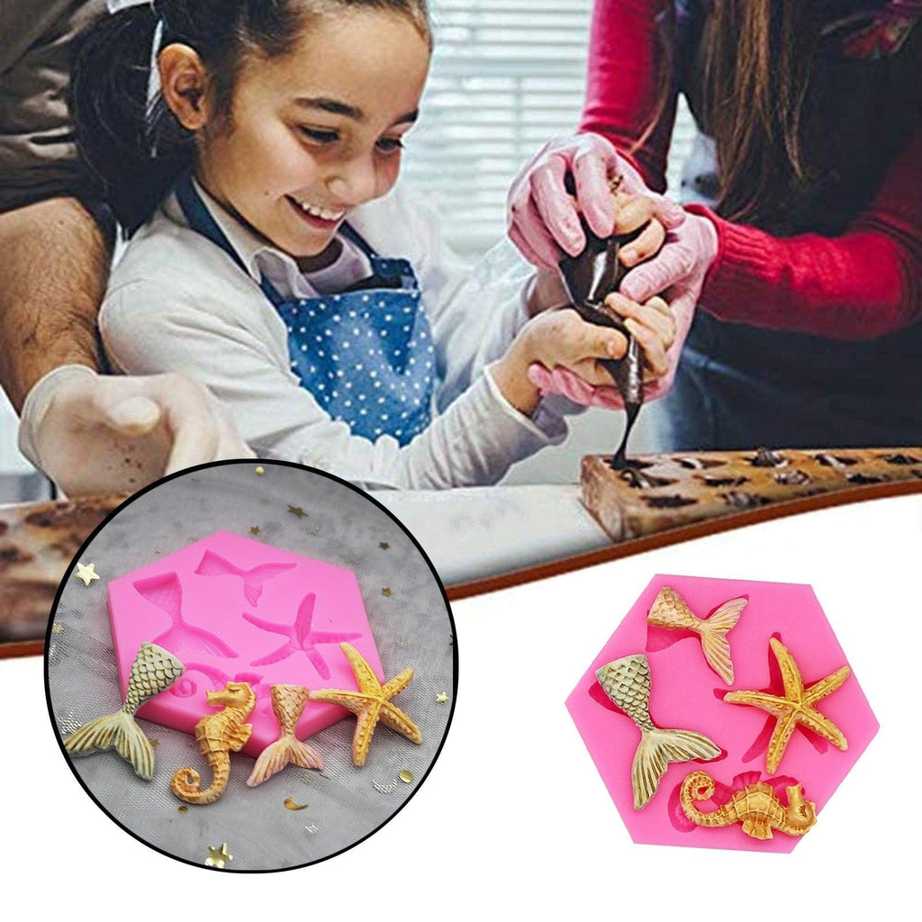 Sea Creature Silicone Baking Molds