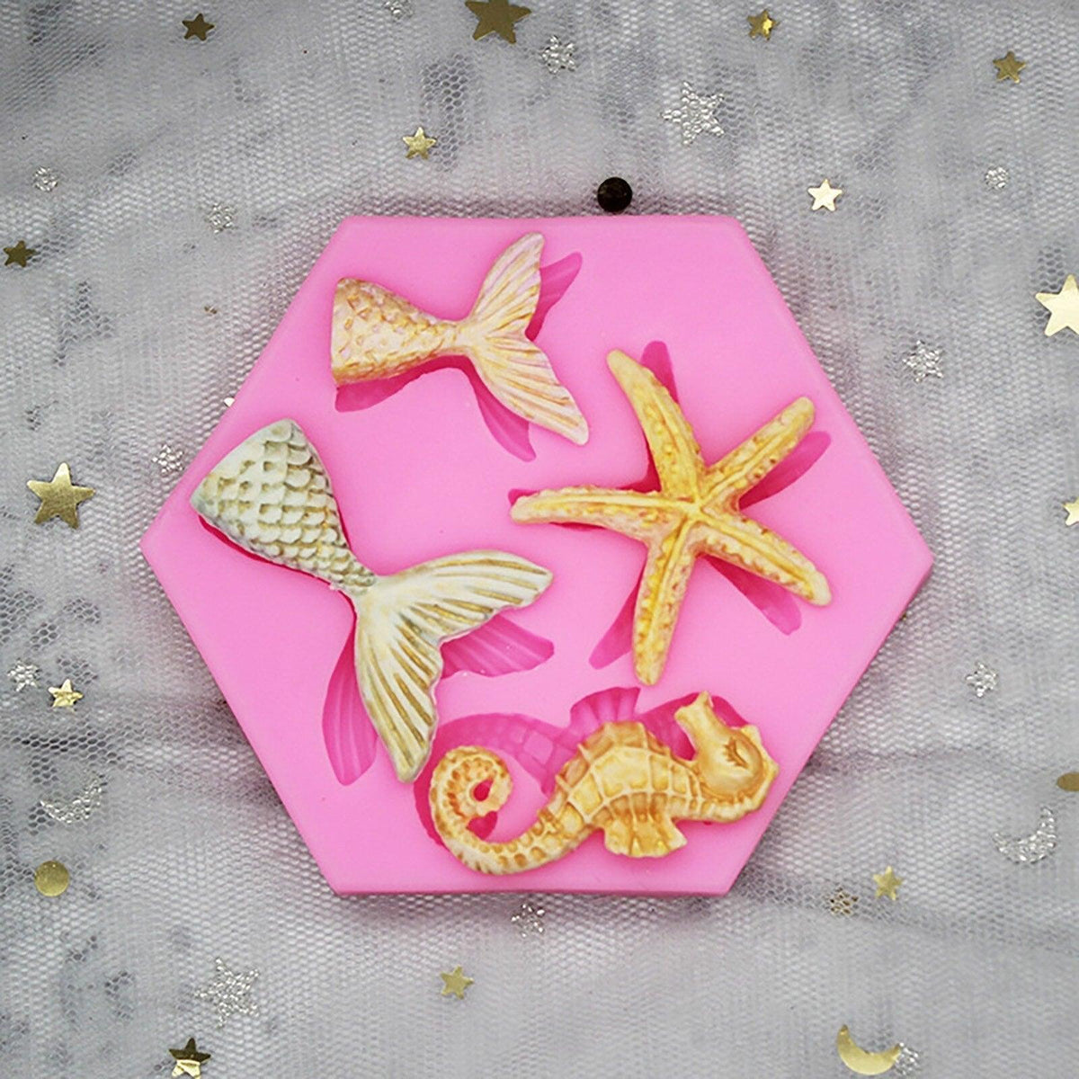 Sea Creature Silicone Baking Molds