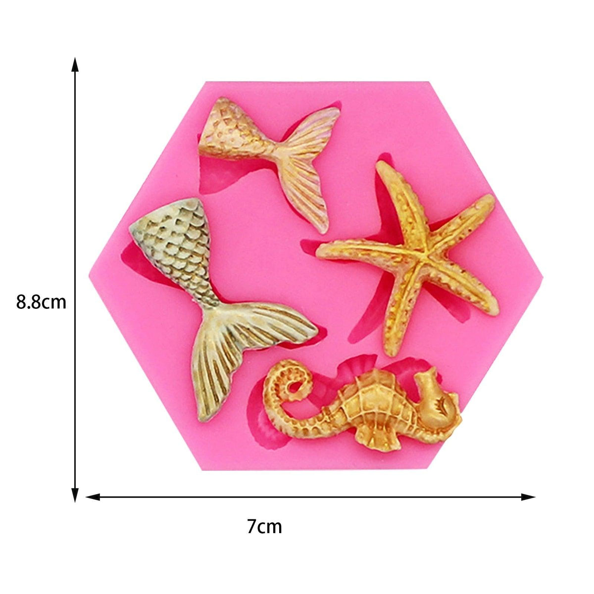Sea Creature Silicone Baking Molds