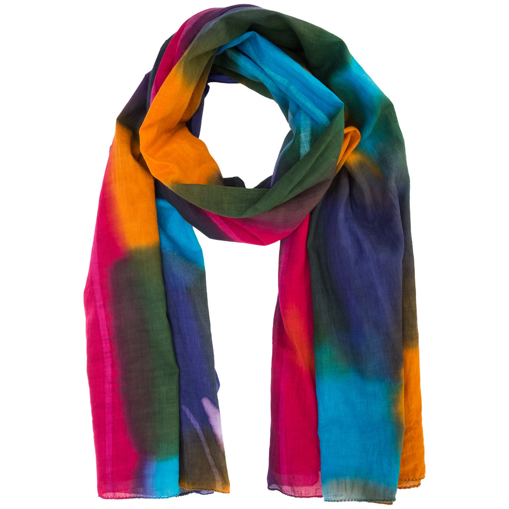 Northern Lights Cotton Scarf