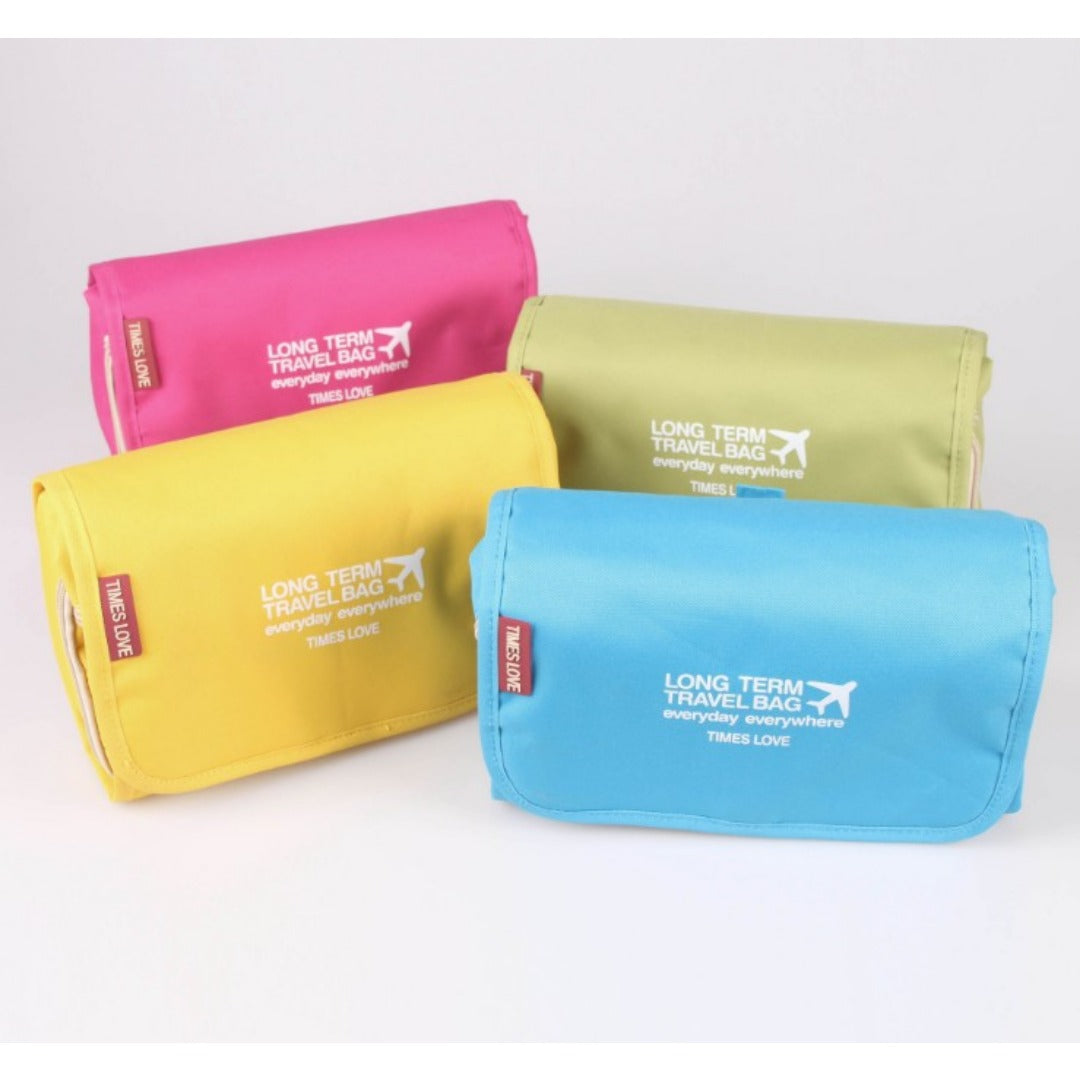 Foldable 3-in-1 Toiletry Organizer
