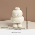 Abstract Ceramic Figure Vase