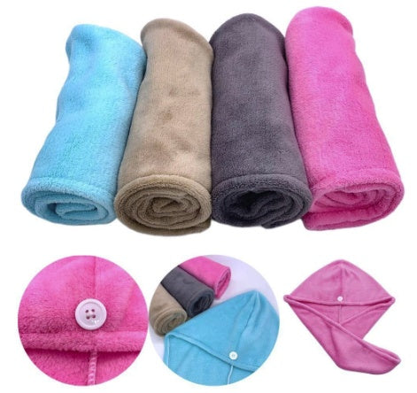 Microfiber Hair Wrap Towel