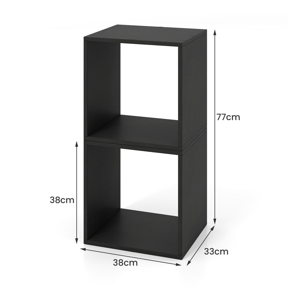 Modular Cube Storage Organizer, Set of Two