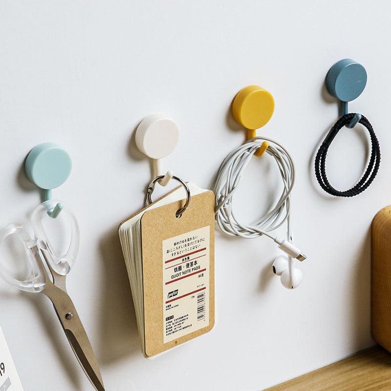 Self-Adhesive Wall Hooks for Everyday Storage