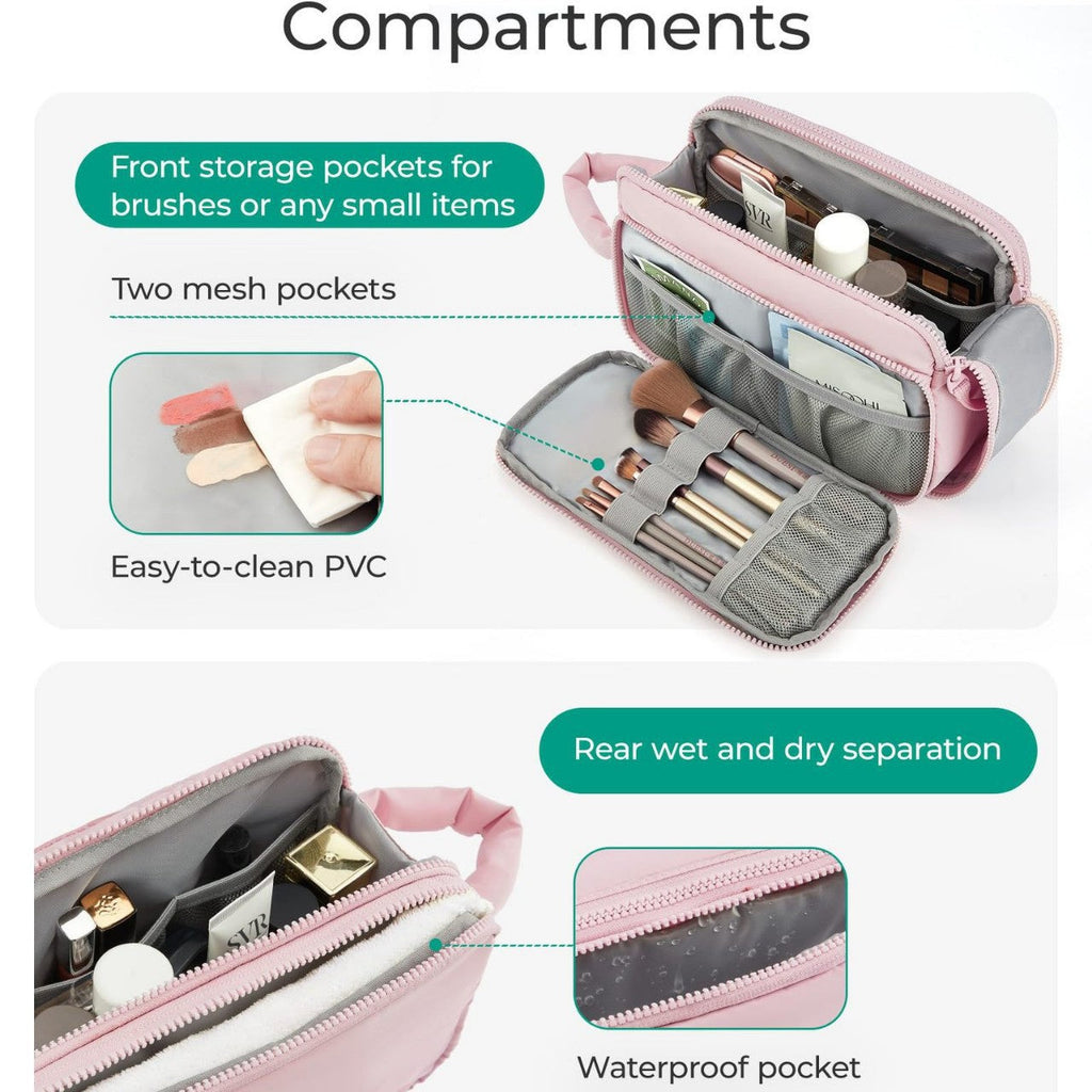Portable Travel Makeup Organizer Bag