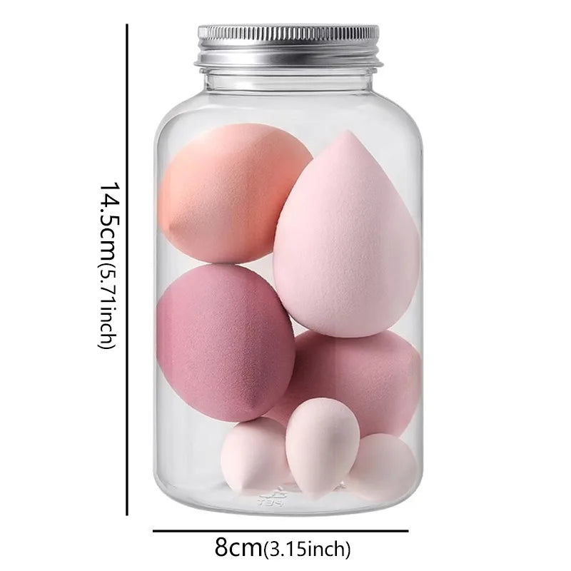 Makeup Sponge & Powder Puff Set, 14 Pieces