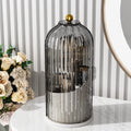 YOOLENS Rotating Makeup Brush Holder with Lid