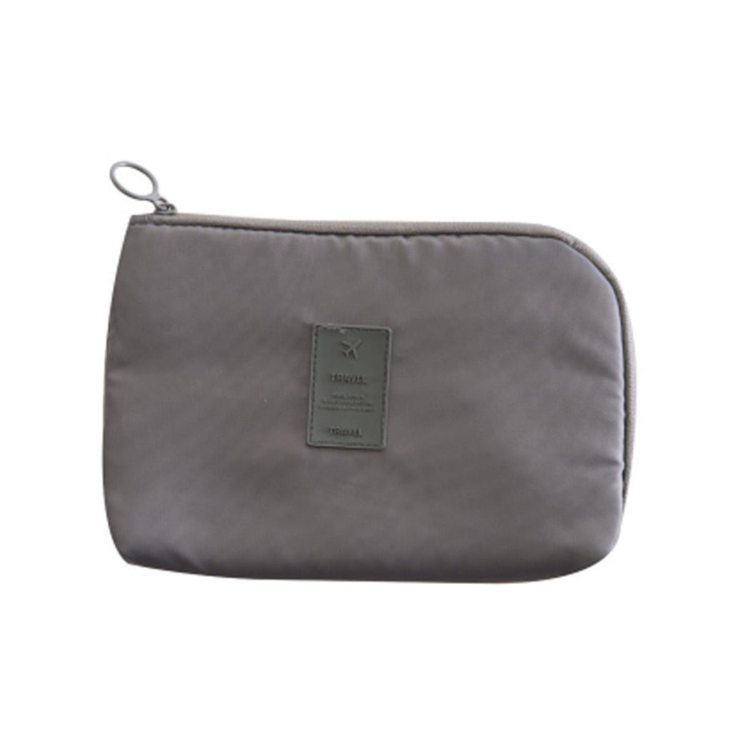 Double-Layer Travel Cable Organizer Pouch