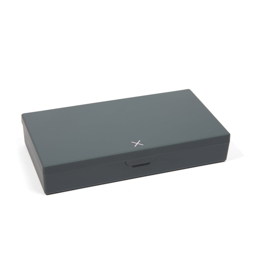 Charcoal Gray AM/PM Pill Organizer