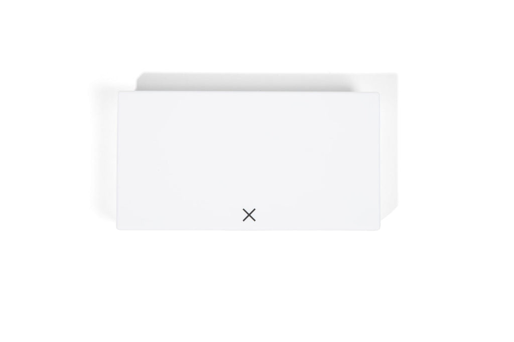 Crisp White Weekly Pill Organizer