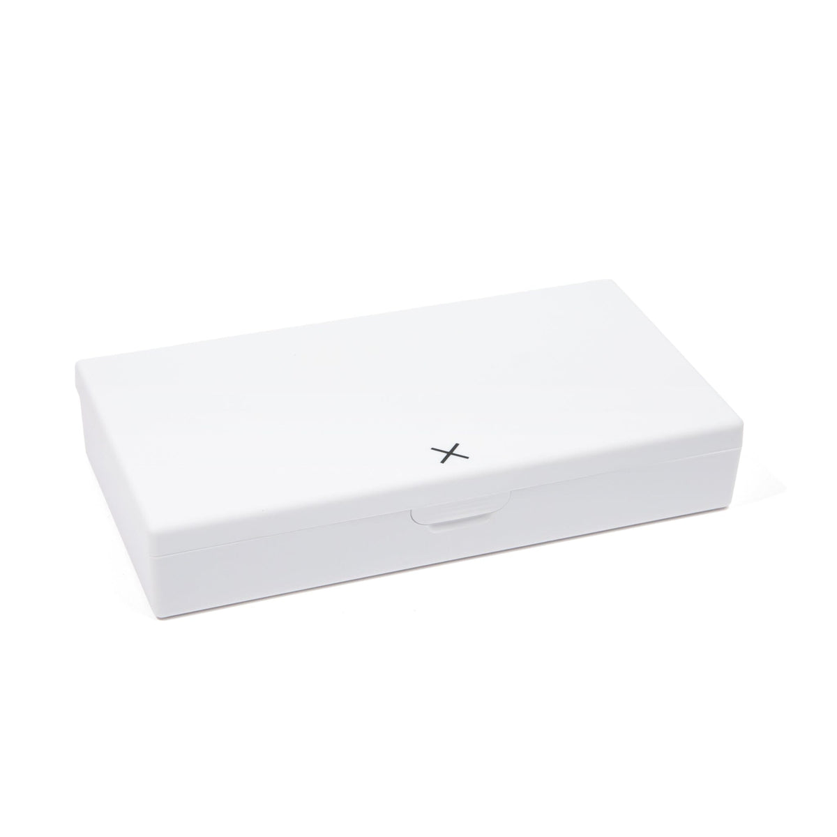 Crisp White Weekly Pill Organizer