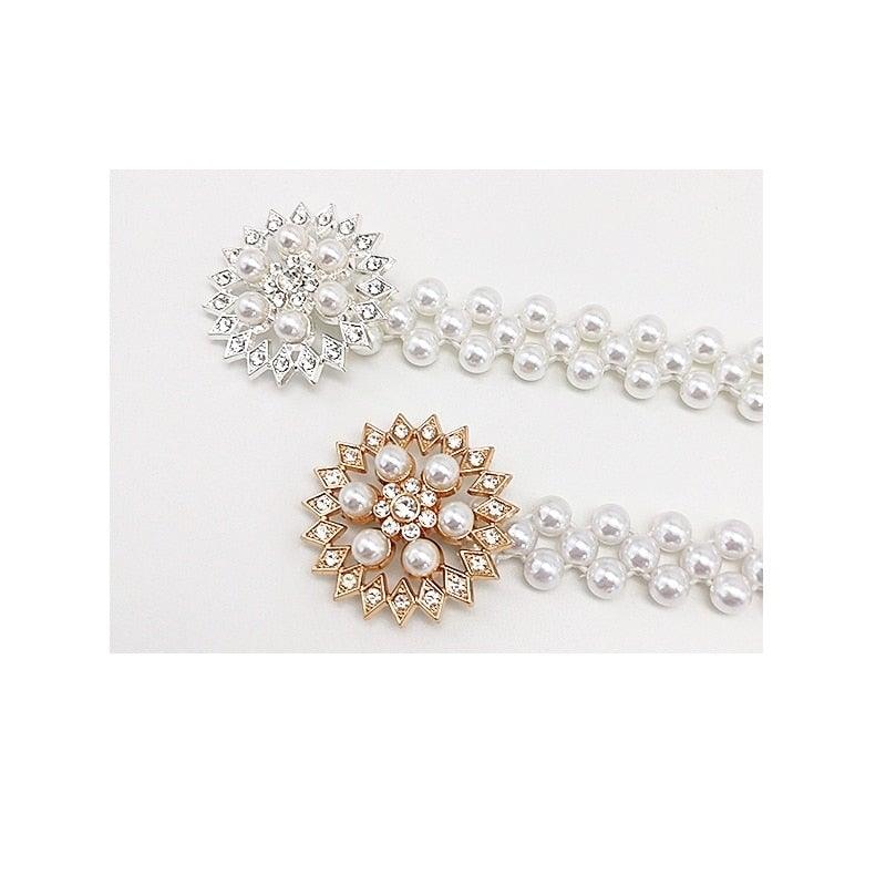 Elastic Curtain Tiebacks with Decorative Buckle