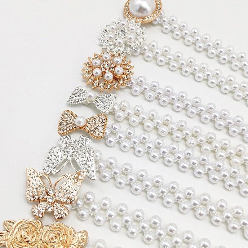 Elastic Curtain Tiebacks with Decorative Buckle