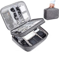 Double-Layer Travel Cable Organizer Bag