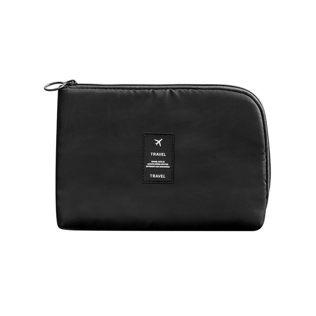 Double-Layer Travel Cable Organizer Pouch