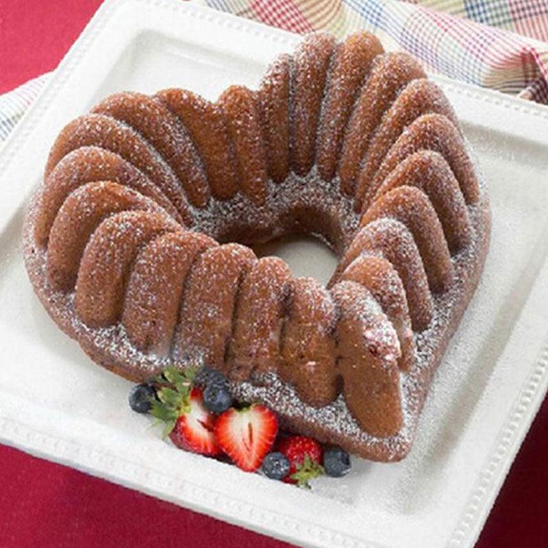 Heart-Shaped Silicone Cake Mold