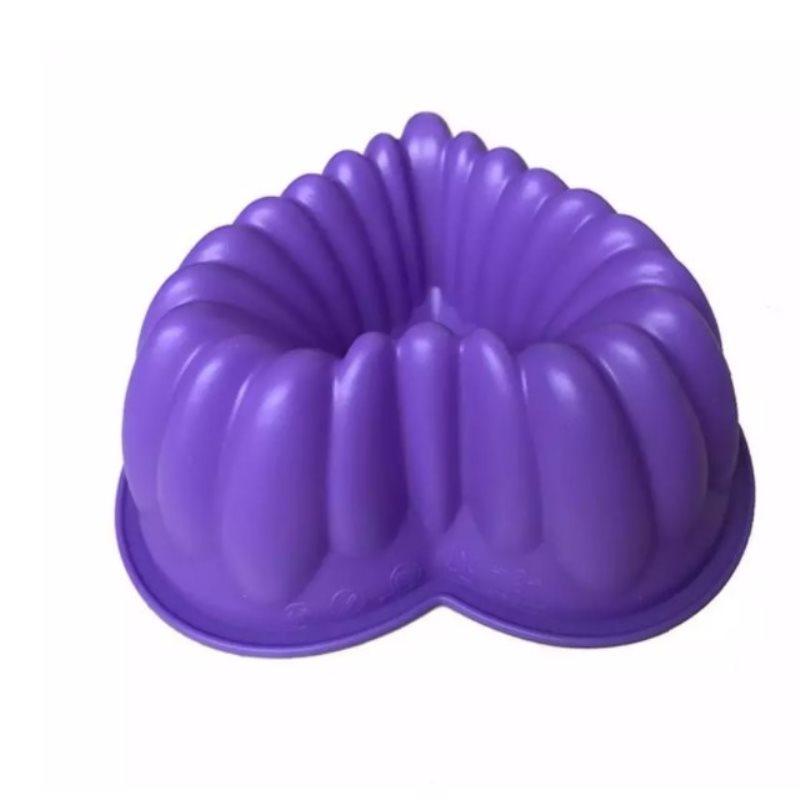 Heart-Shaped Silicone Cake Mold