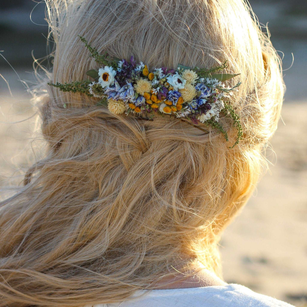Dried Lavender & Wildflower Floral Arrangement