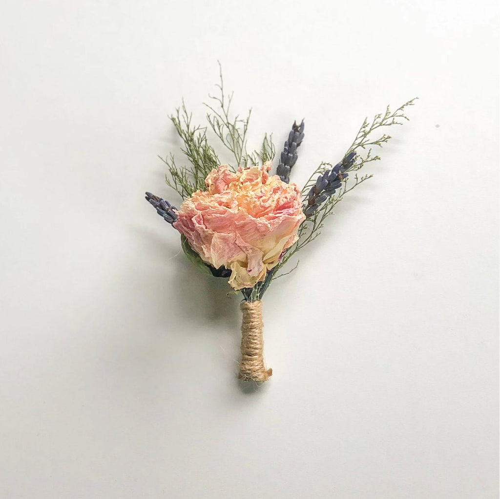 Dried Ranunculus & Wildflower Arrangement