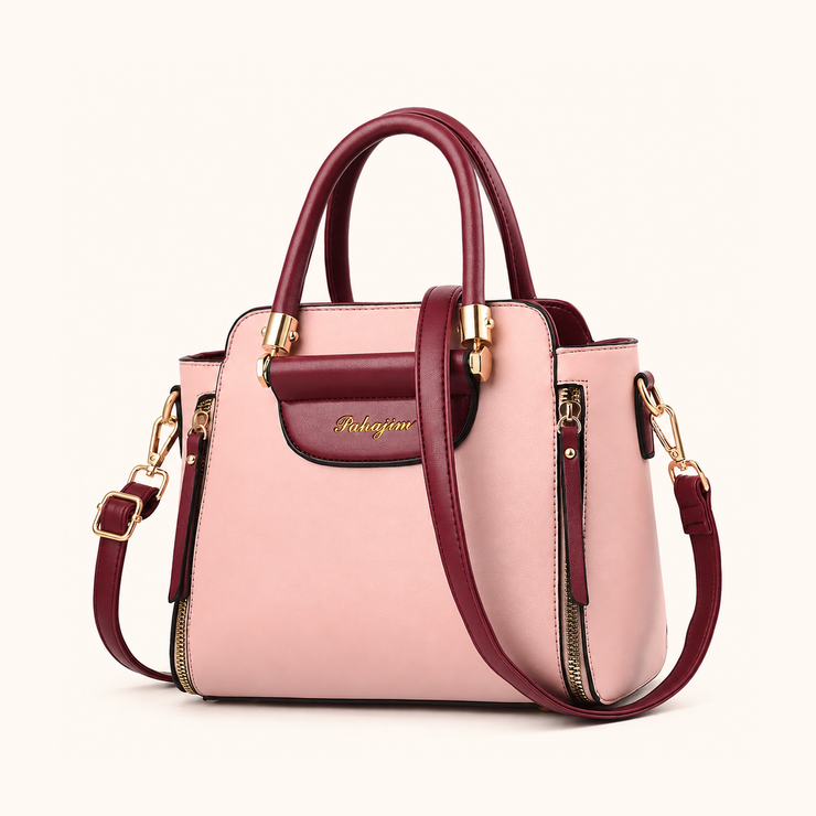 PU Leather Shoulder & Crossbody Handbag