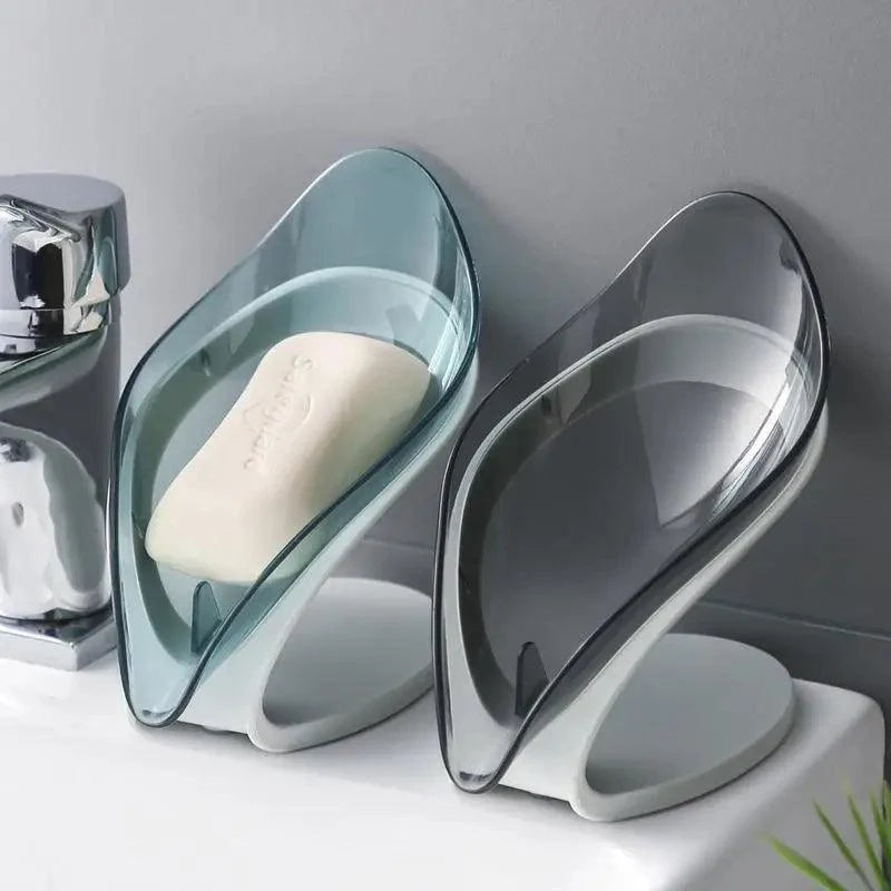 Leaf-Shaped Suction Soap Holder