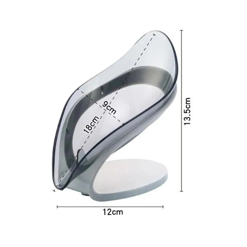 Leaf-Shaped Suction Soap Holder