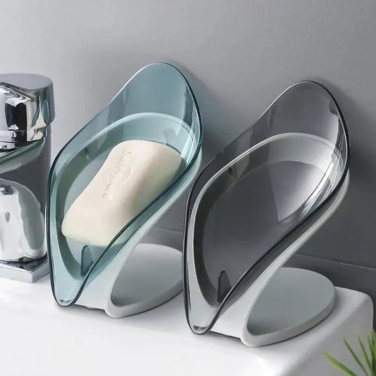 Leaf-Shaped Suction Soap Holder