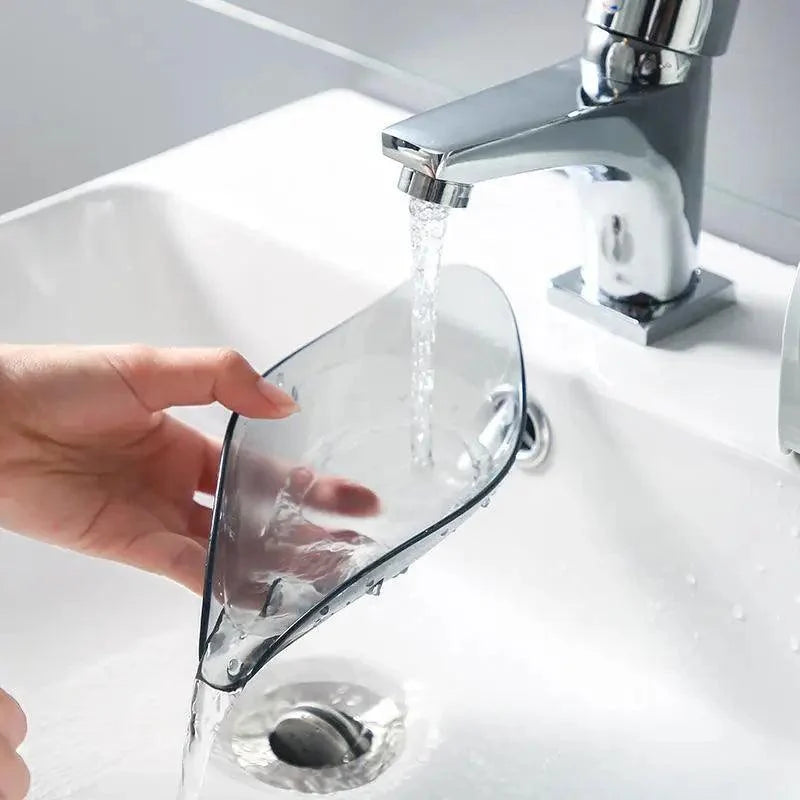 Leaf-Shaped Suction Soap Holder