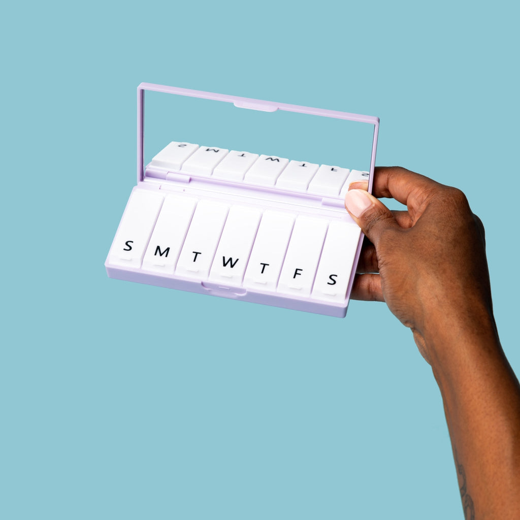 Lilac Weekly Pill Organizer