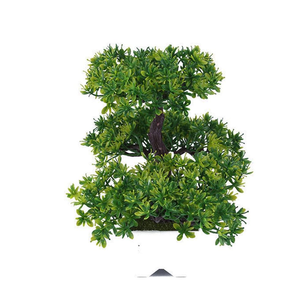 Artificial Pine Bonsai Desk Accent
