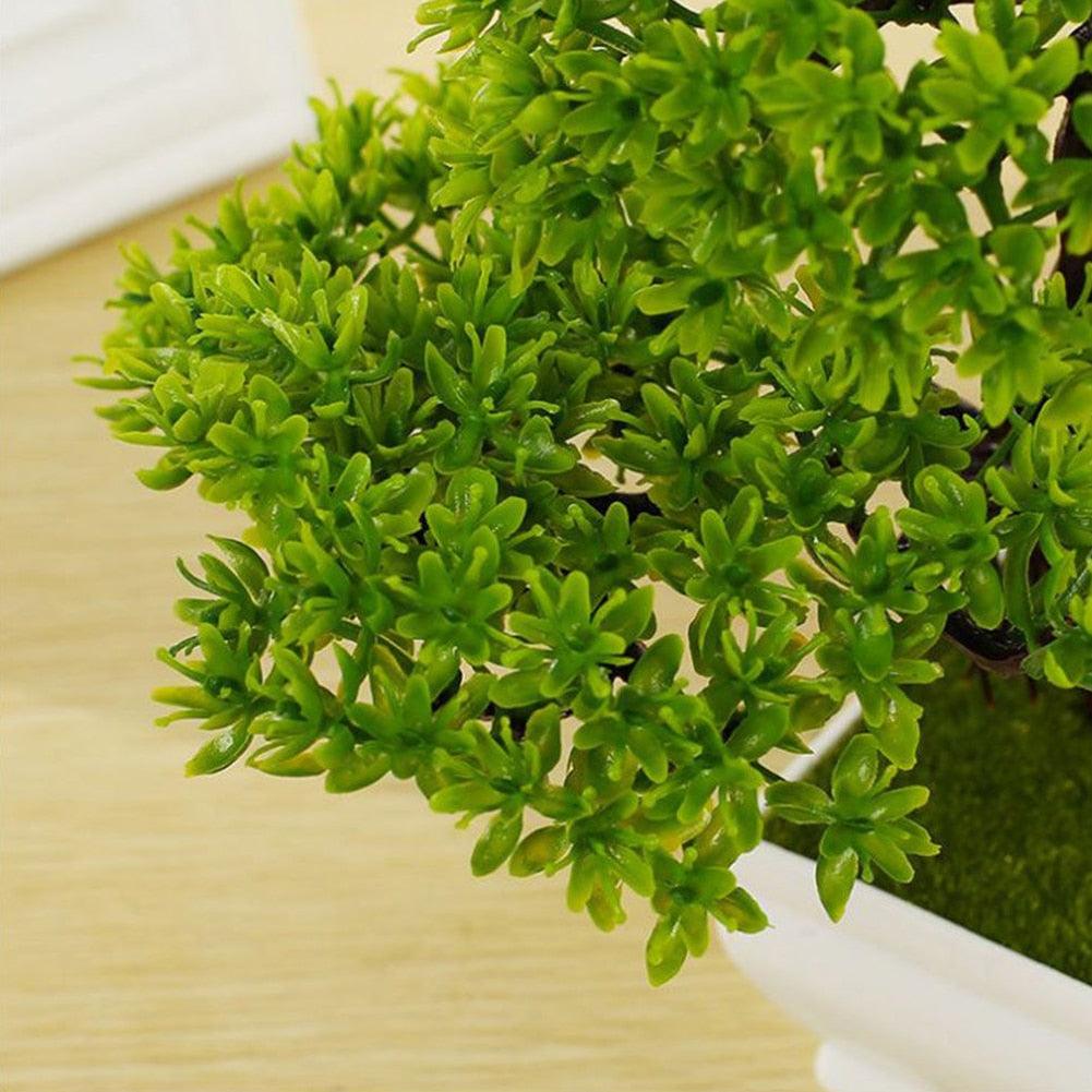 Artificial Pine Bonsai Desk Accent