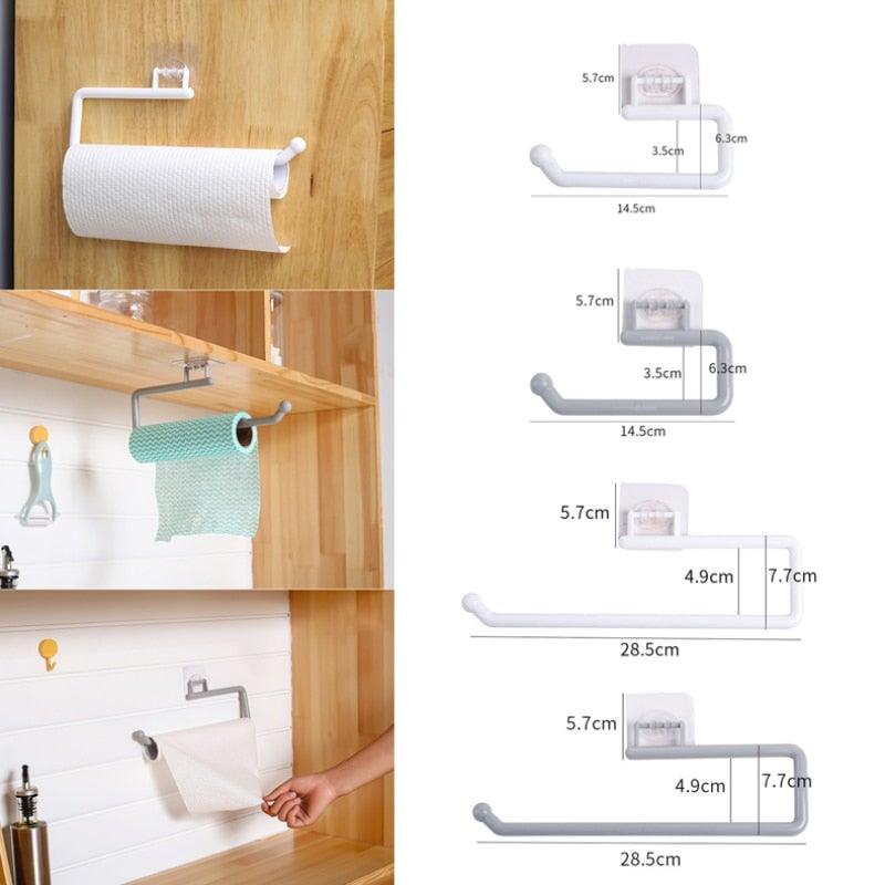 Under-Cabinet Adhesive Paper Towel Holder
