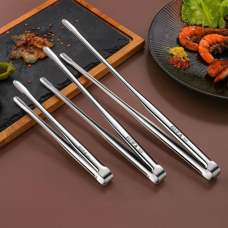 Stainless Steel Kitchen & Grill Tongs