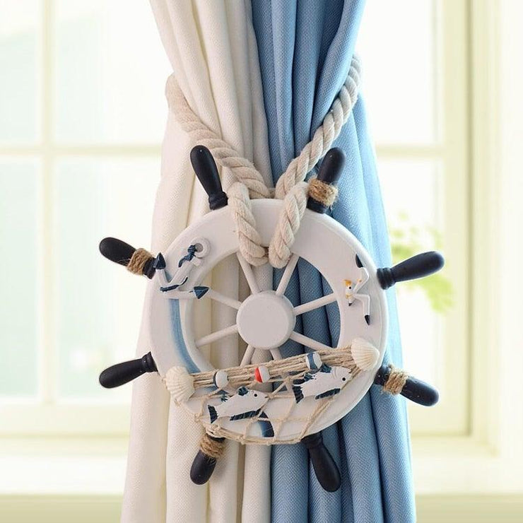 Woven Magnetic Curtain Tiebacks