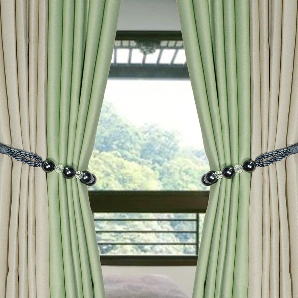 Pearl Rope Curtain Tiebacks