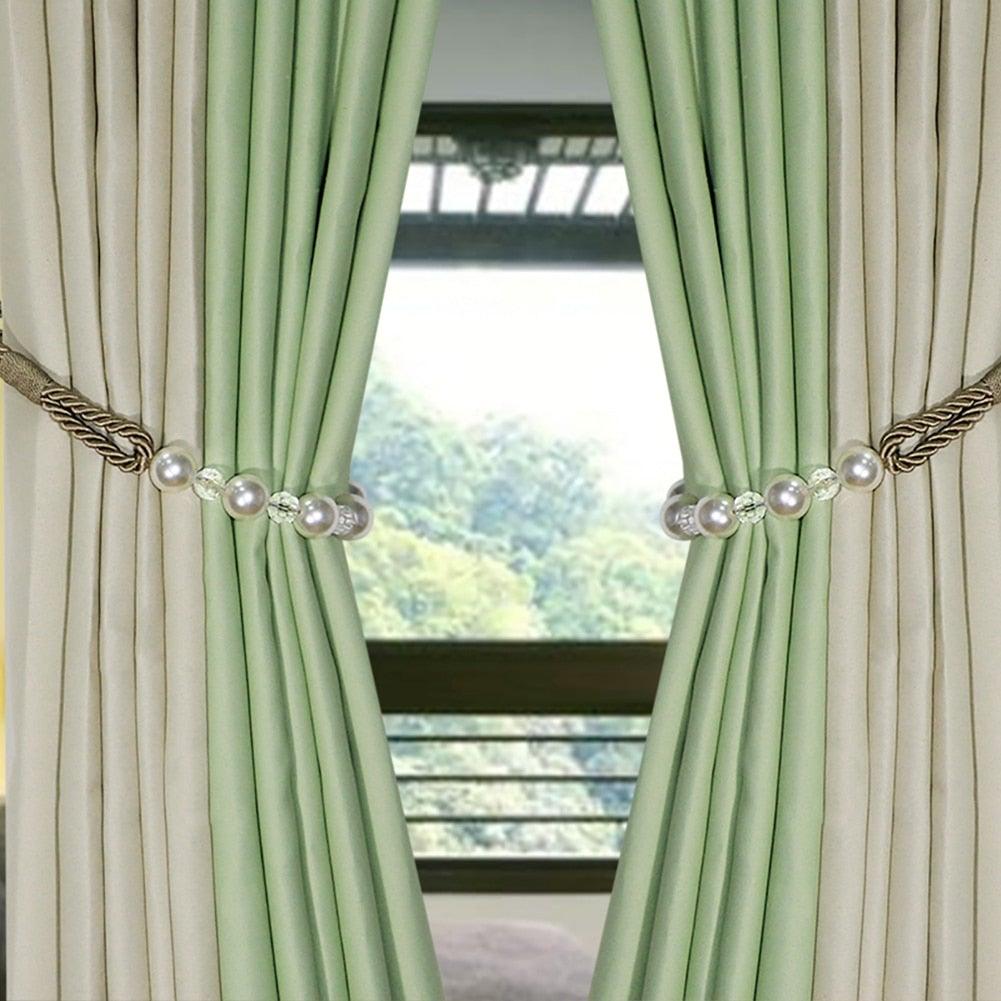 Pearl Rope Curtain Tiebacks