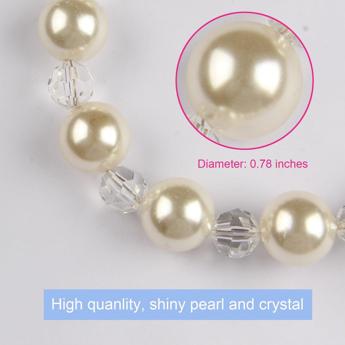 Pearl Rope Curtain Tiebacks