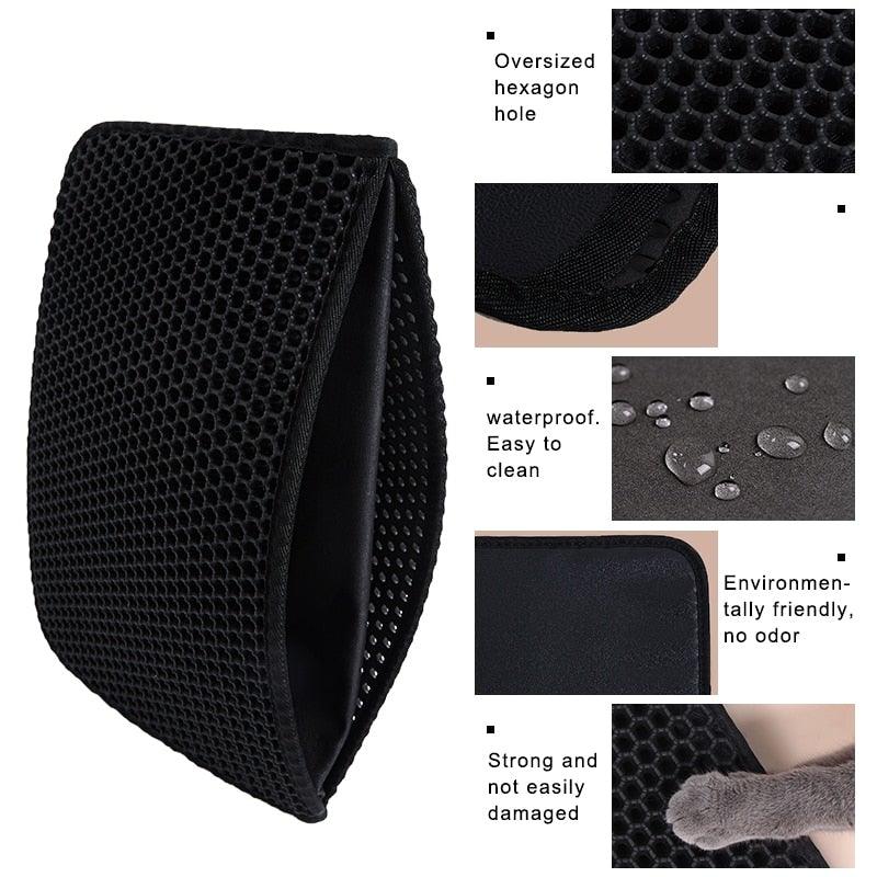 Double-Layer Cat Litter Trapping Mat