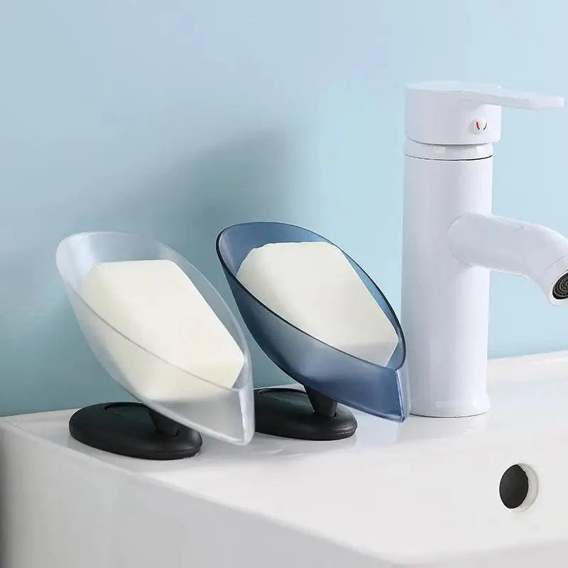Leaf-Shaped Suction Soap Dish