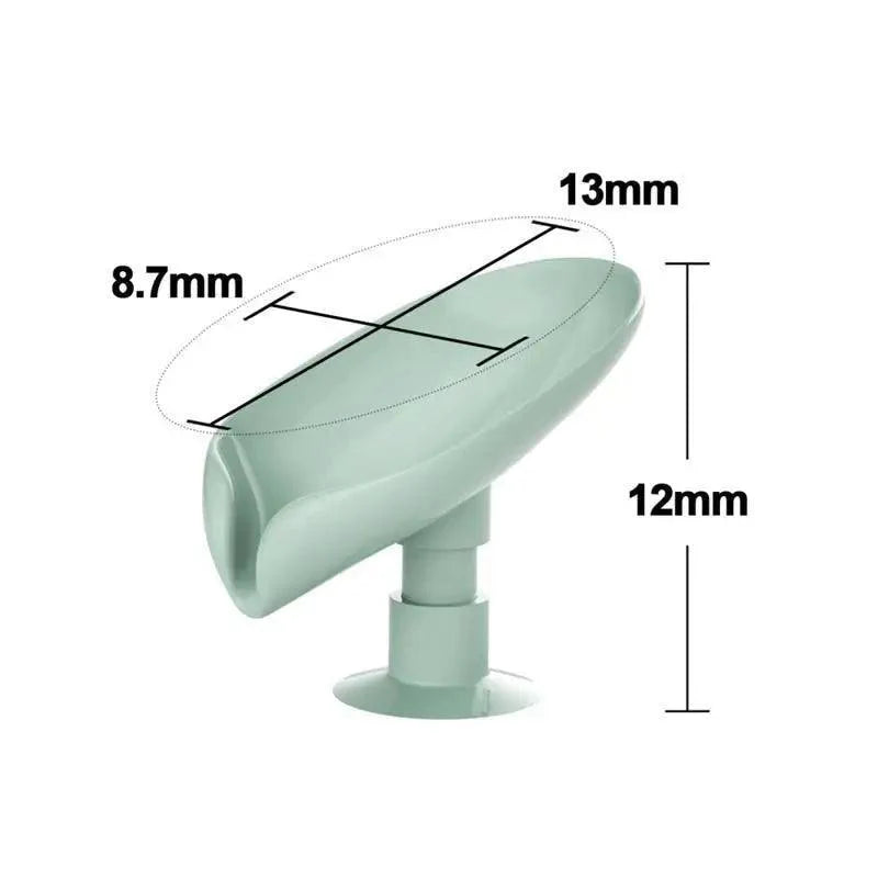 Leaf-Shaped Suction Soap Dish