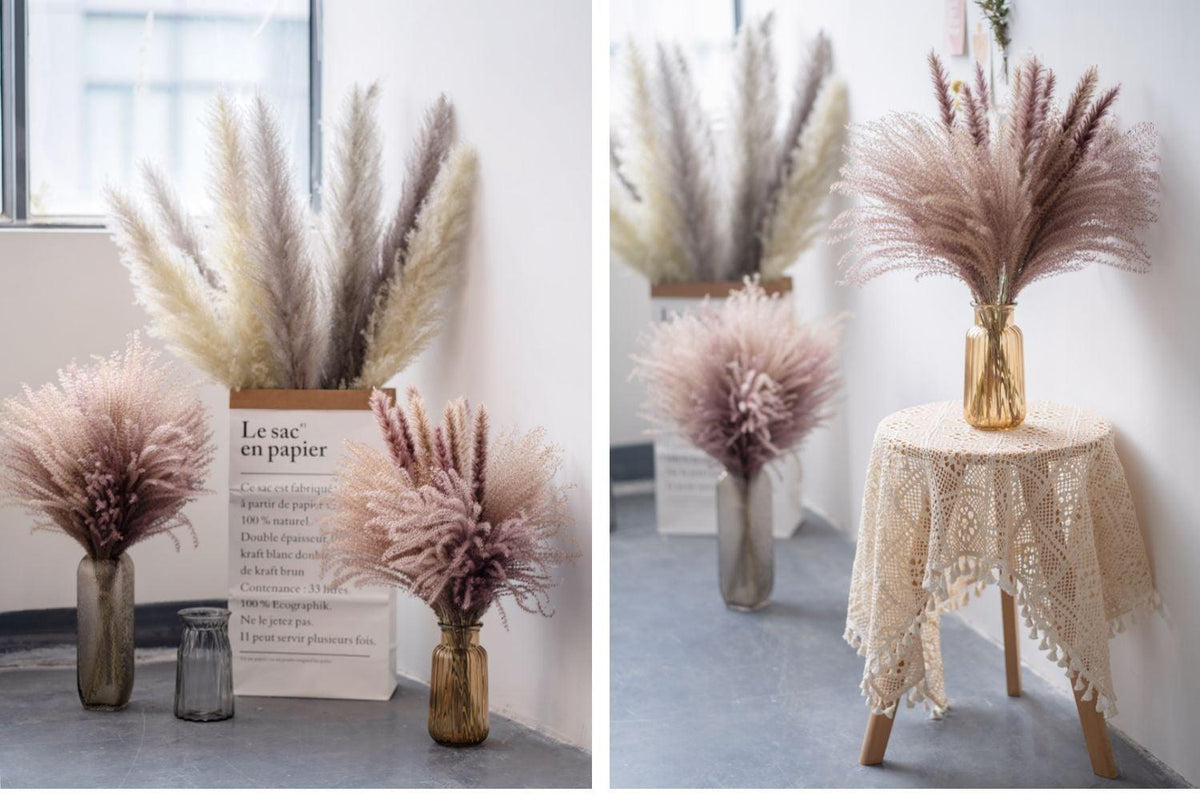 Natural Dried Pampas Grass Bouquet